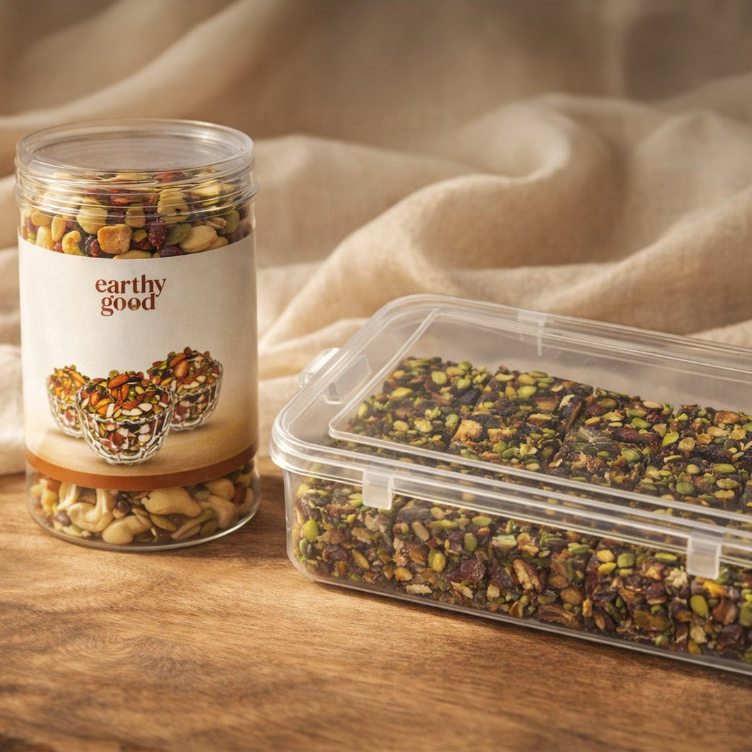 Energy Combo (Dry Fruit Mix + Khajur Pak)